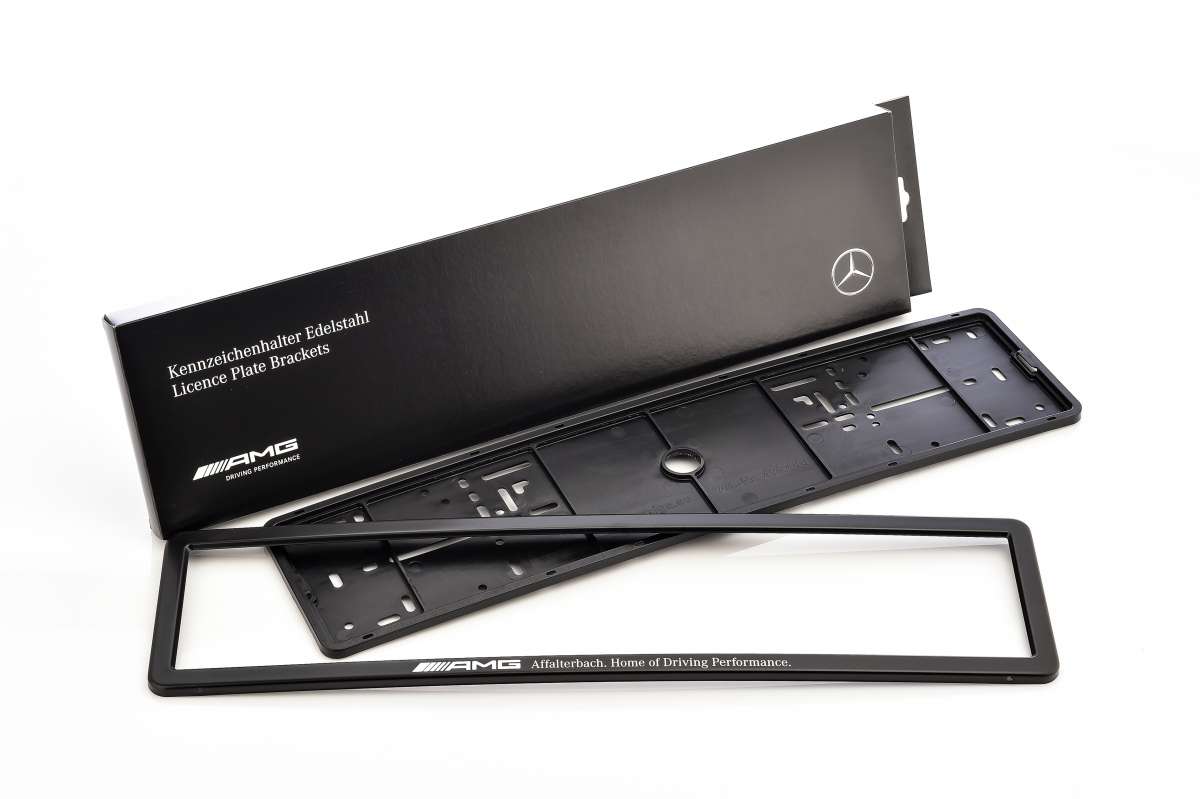 Mercedes AMG Licence Plate Brackets Switzerland Germany